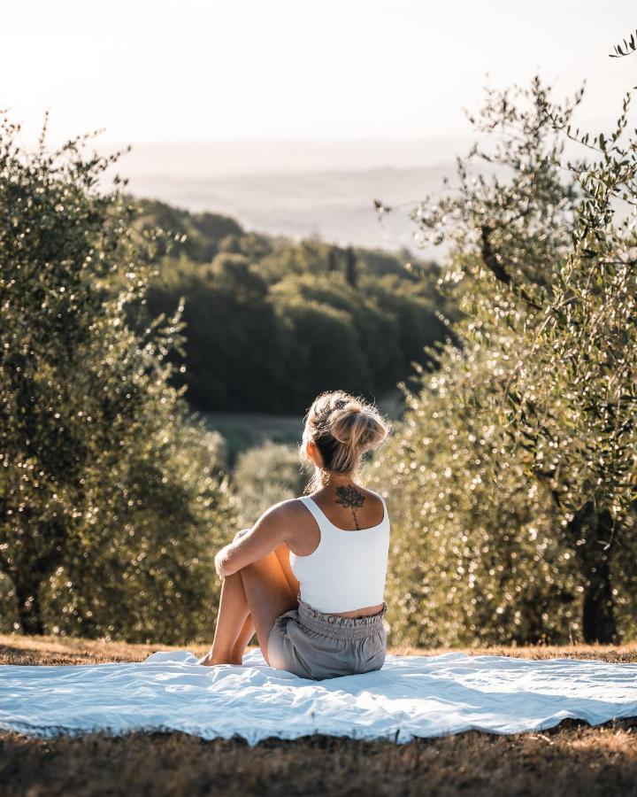 Agriturismo Belagaggio Montefollonico Екстер'єр фото